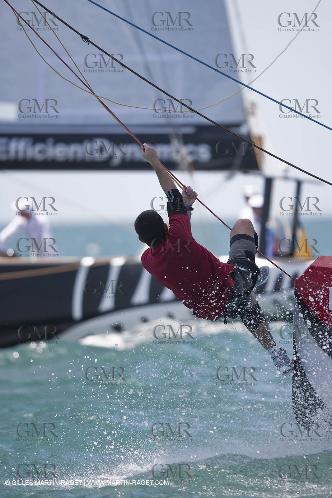 26 01 2009 - Auckland (NZL) - Louis Vuitton Pacific Series - BMW ORACLE Racing - Training