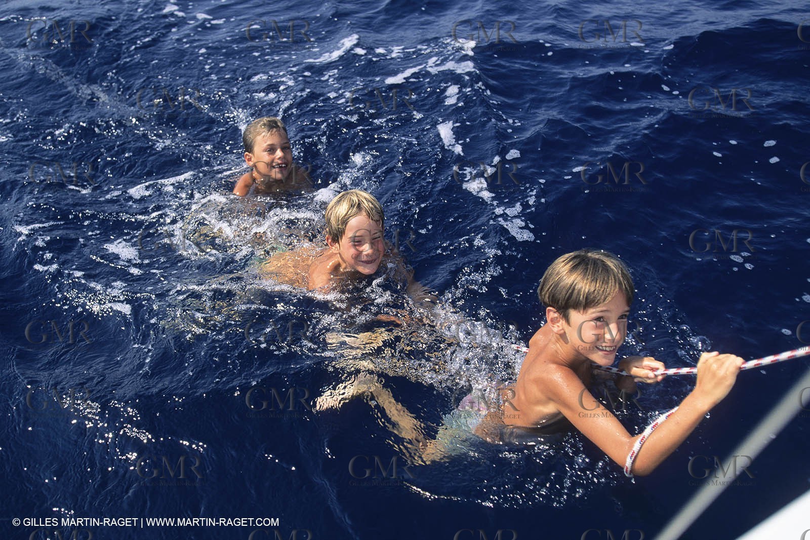 Sailing, cruising, children onboard