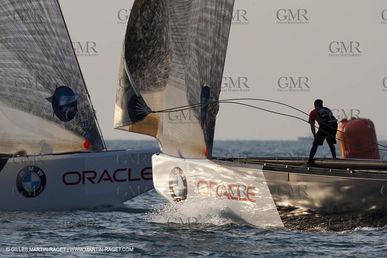 22 11 2010 - Dubai (UAE) - Dubai Louis Vuitton Trophy - Round 2 -  BMW ORACLE Racing Vs Emirates Team New Zealand
