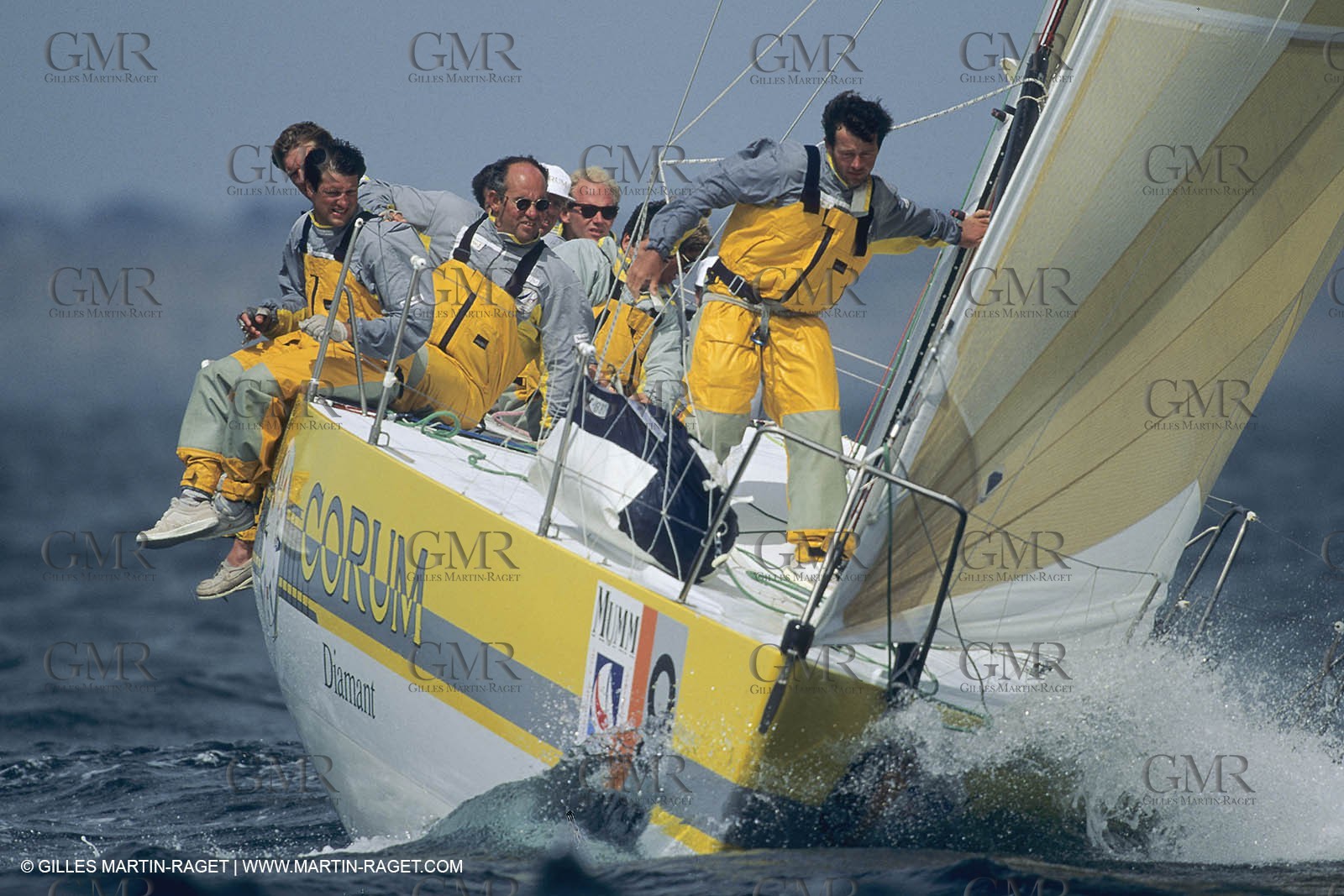 Sailing, Yacht Racing, Admiral's Cup, Cowes Week, Corum Sailing Team