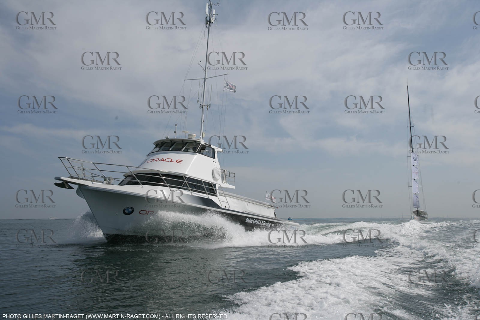 18 04 2007-Valencia (Spain)- 32nd America's Cup - Louis Vuitton Cup - RR1 - DAY 3 - BMW ORACLE Racing