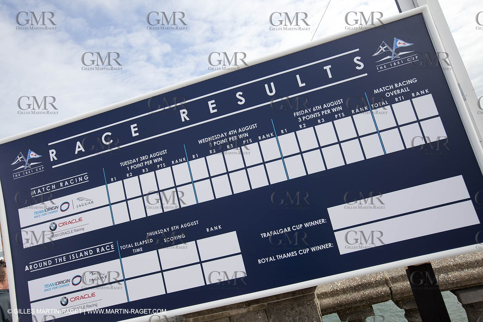 02 08 2010 - Cowes (UK, IOW) - The 1851 Cup -  BMW ORACLE Racing - Training Day.