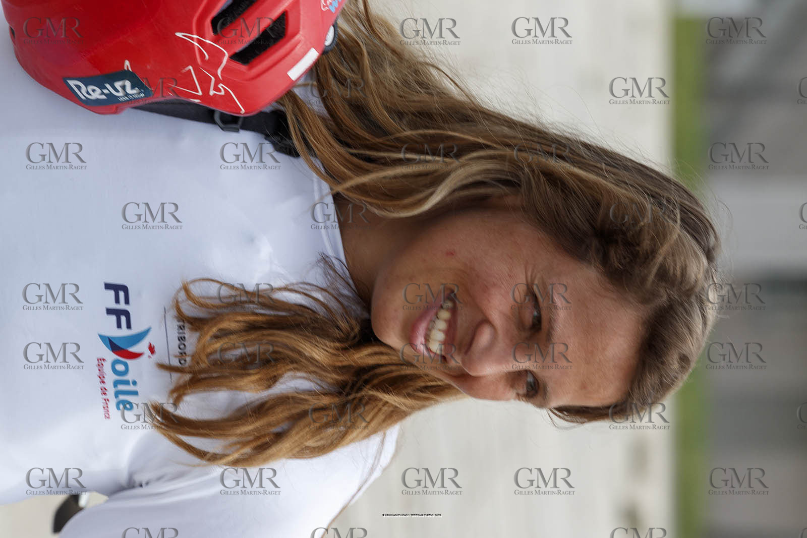 15 04 2024, Marseille (FRA), présentation des sélectionnés olympiques français en voile pour les Jeux Olympiques de Paris 2024. Hélène Noesmoen