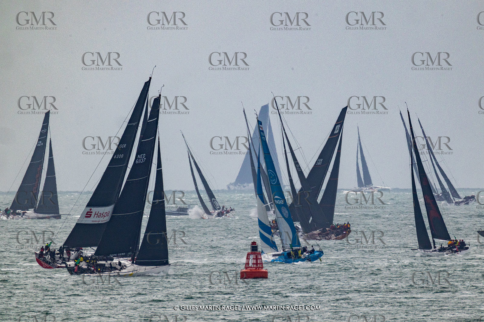 26 07 2025, Cowes (UK, IOW), Admiral's Cup 2025, Rolex Fastnet Race start,