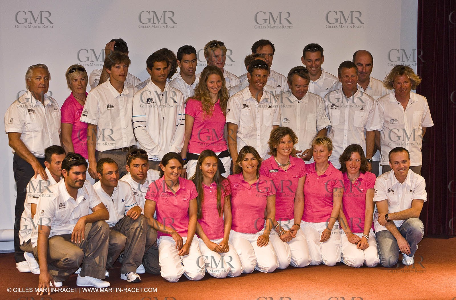26 05 2008 - Paris (Fra, 75) - Présentation of the French olympic Team for Pekin 2008