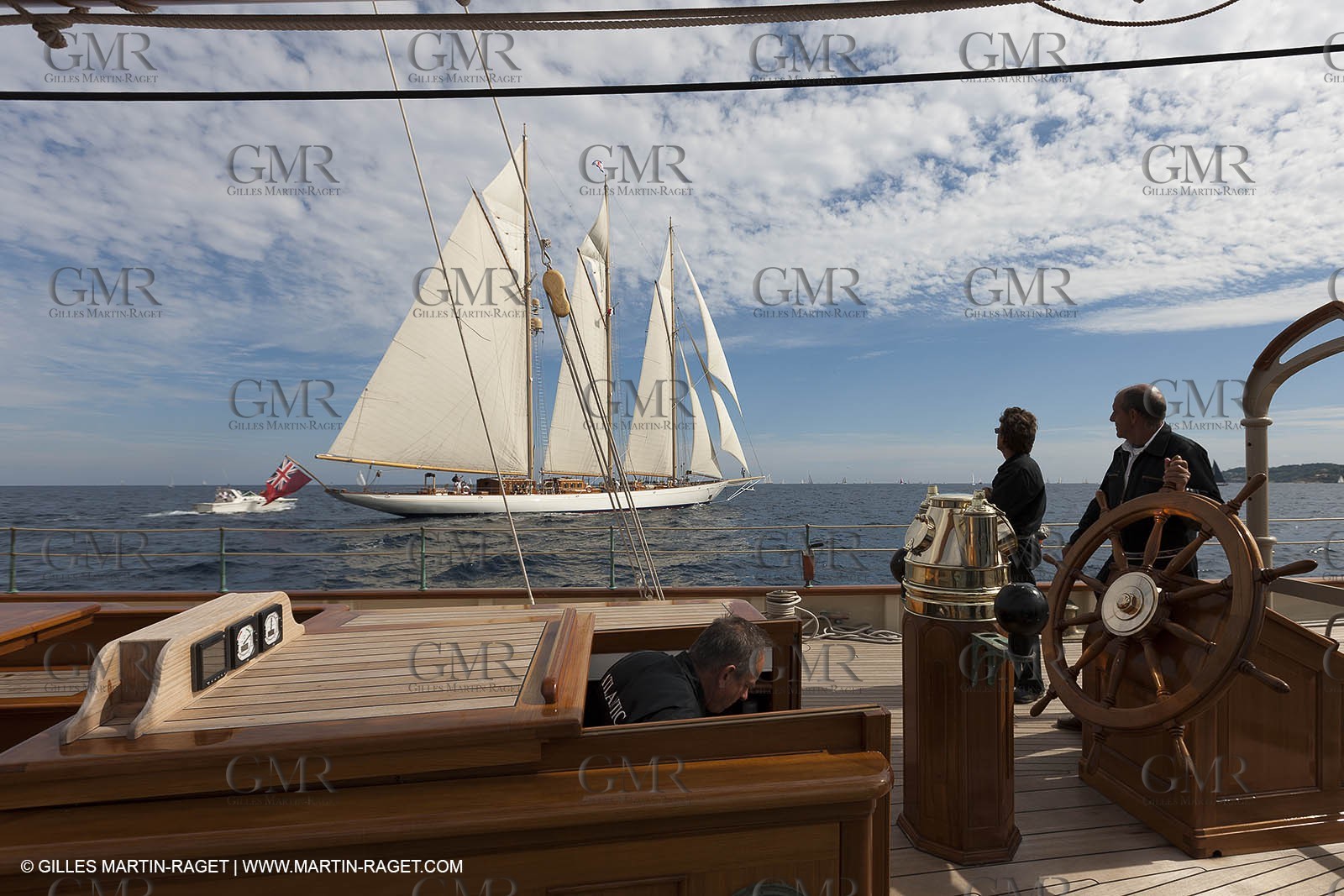 30 09 2010 - SainTropez (FRA,13) - Voiles de Saint Tropez 2010 - A bord Atlantic