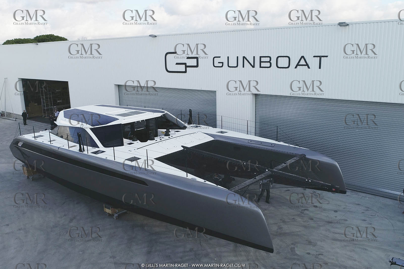 17 01 2018, La Grande Motte (FRA), Gunboat 68  1 launch