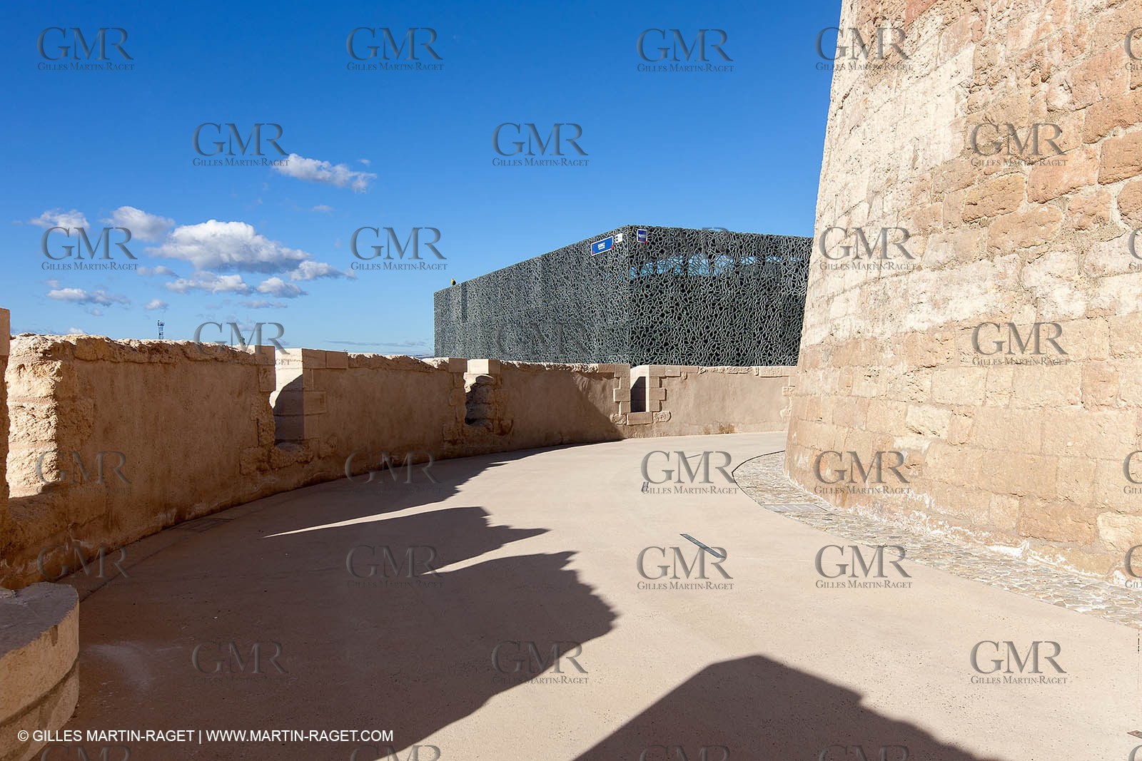 11 01 2013 - Marseille (FRA,13) - Marseille Provence 2013, European capital of Culture, J4 Esplanade, MUCEM Museum and Villa Mediterranée.