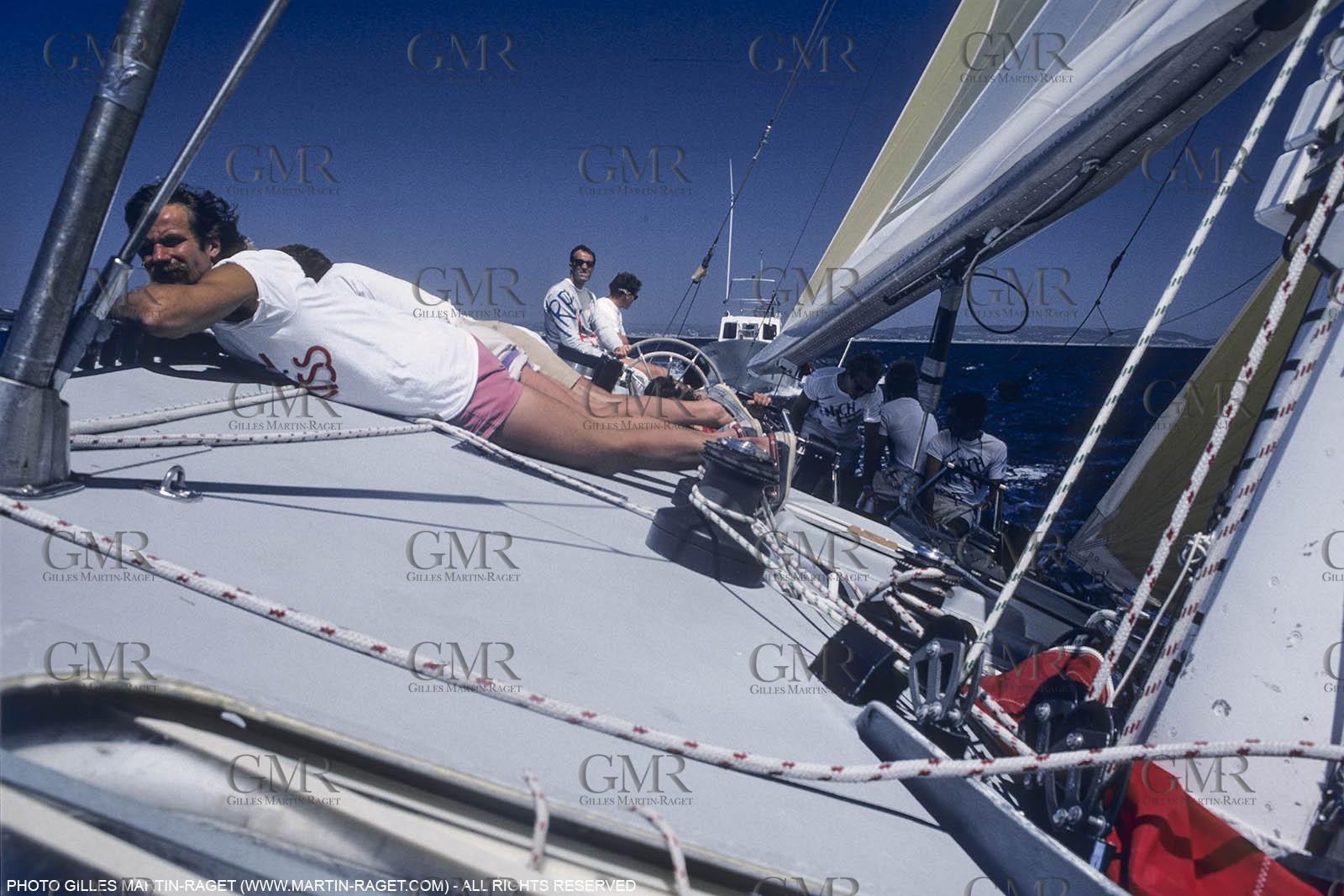 Sailing, Yacht Racing, 26th America's Cup Fremantle 1987, French Kiss
