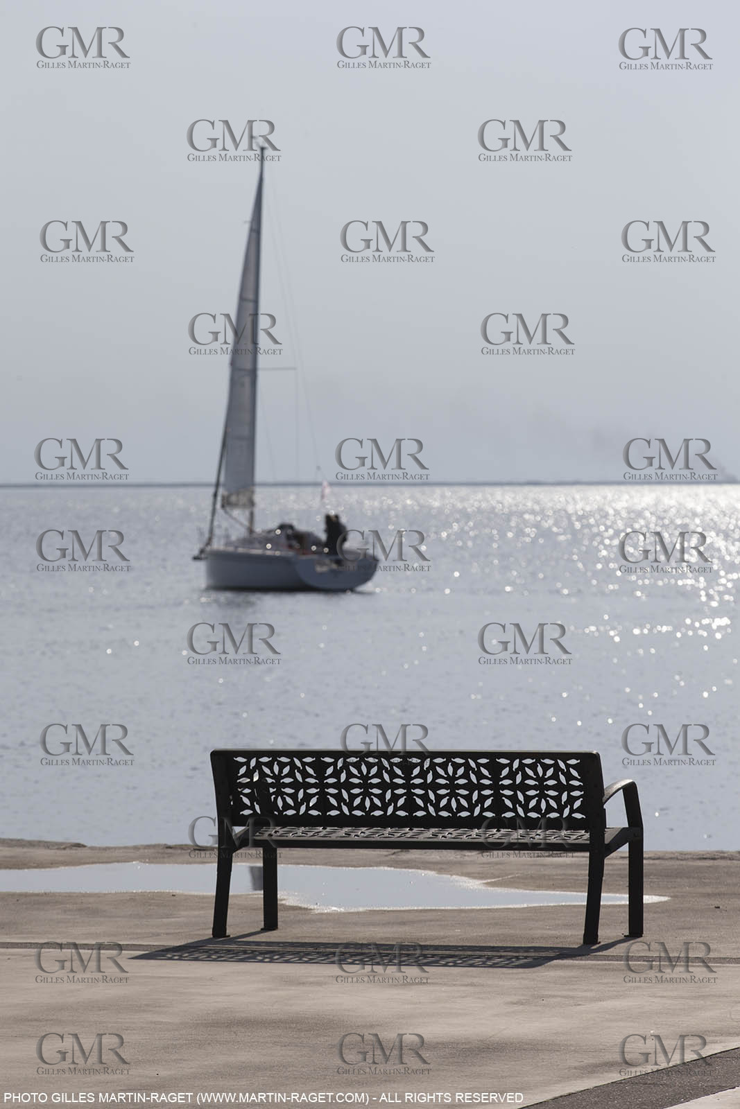 28 01 2016, Sète (FRA,34), Cruising on Thau Basin, Mèze