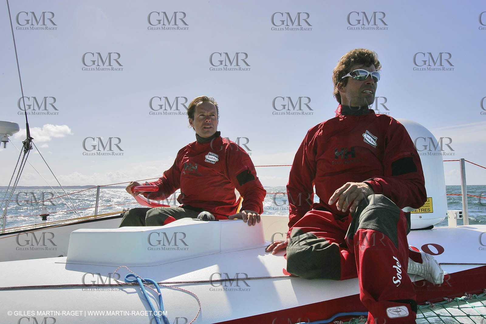 Orma 2005 - Sodebo - April training - Thomas Coville + Jacques Vincent