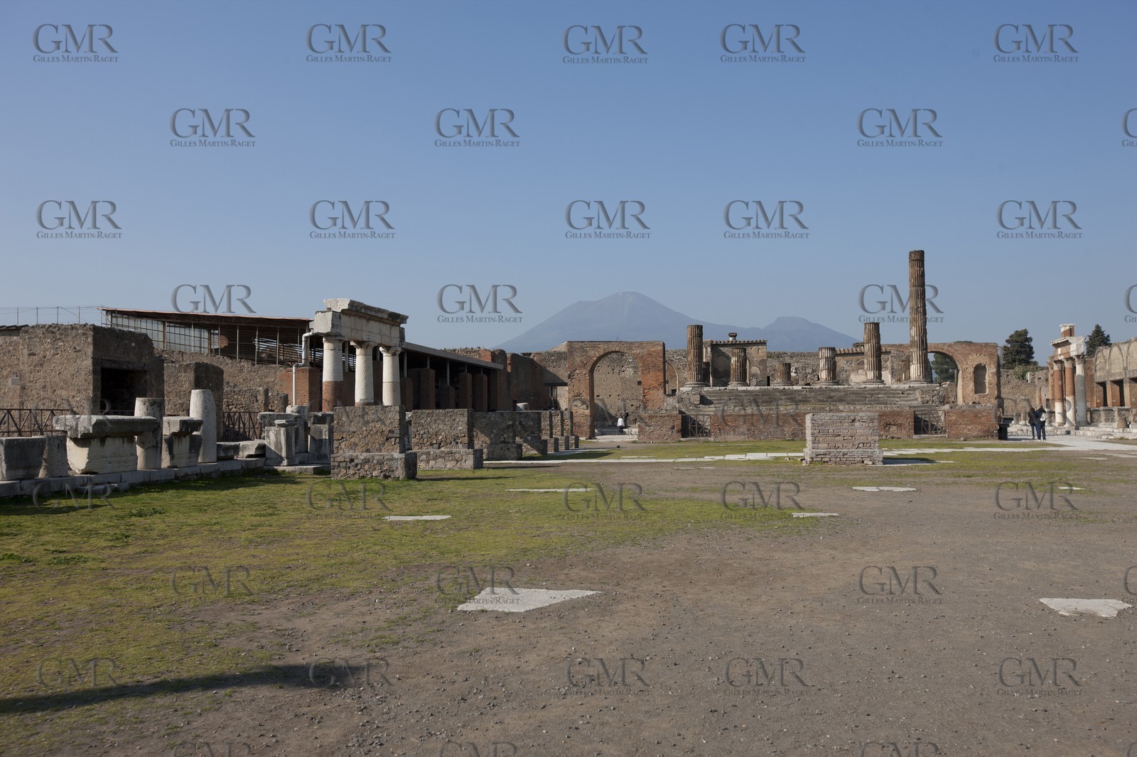 24 02 2012 - Naples (ITA) - 34th America's Cup - America's Cup World Series Naples 2012 - Naples Preview - Pompei roman ruins