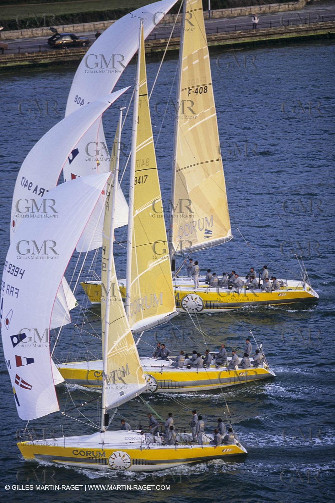 Sailing, Yacht Racing, Admiral's Cup, Cowes Week, Corum Sailing Team