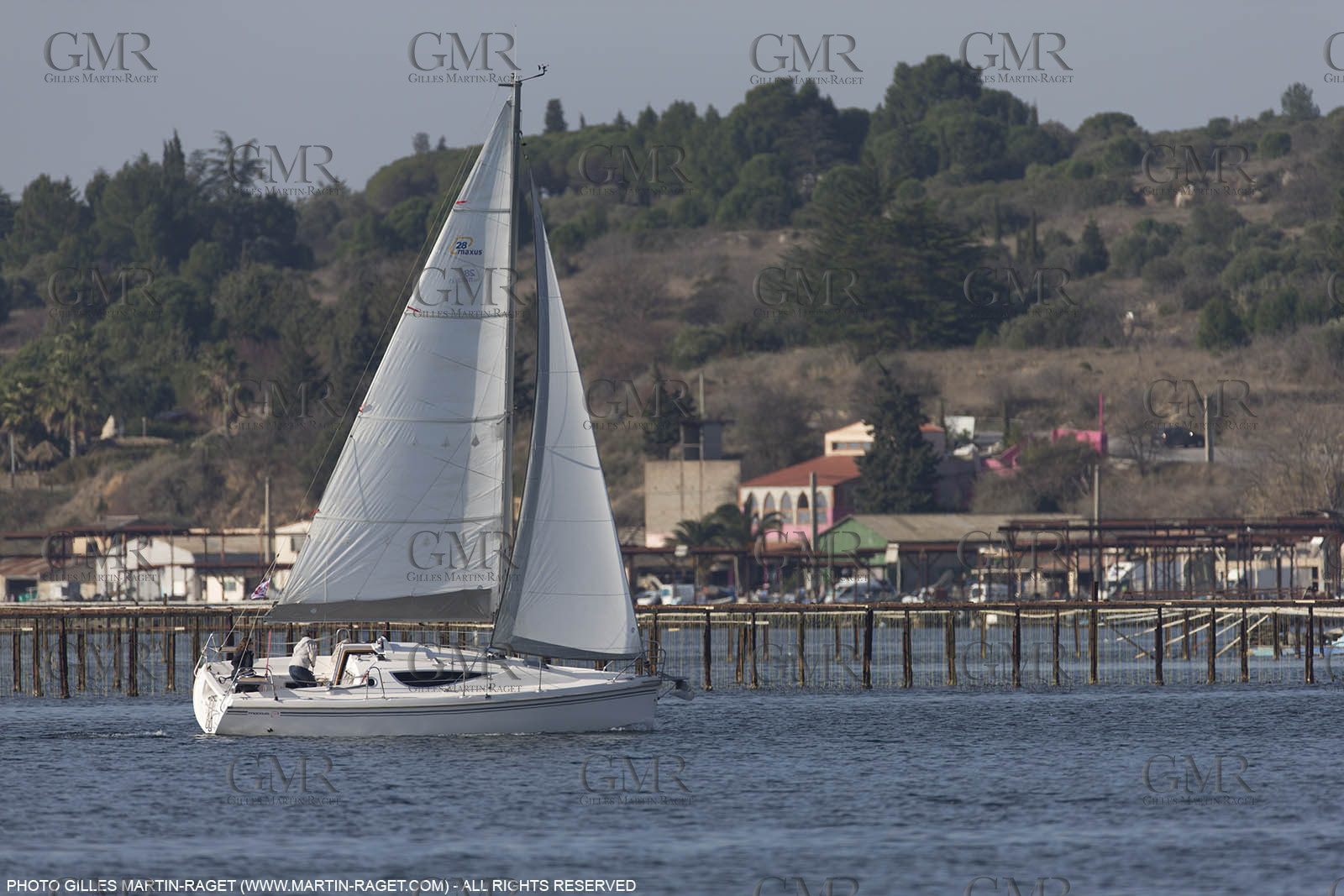 28 01 2016, Sète (FRA,34), Cruising on Thau Basin