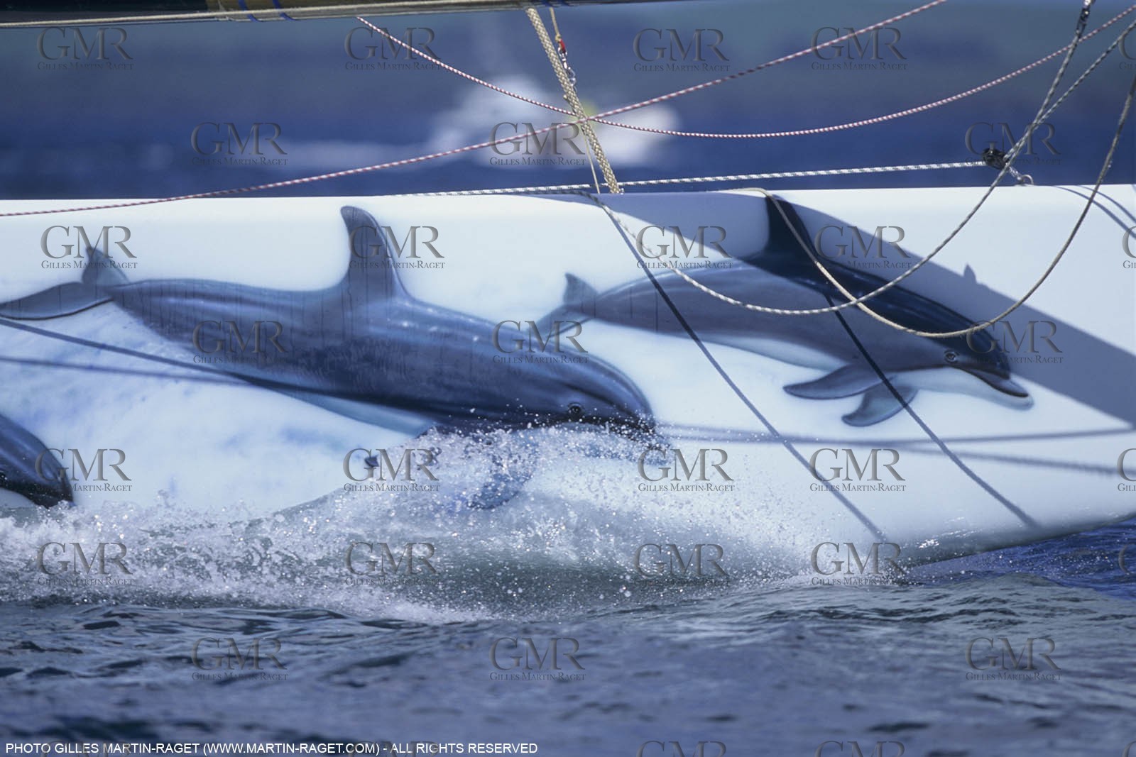 Sailing, Yacht Racing, America's Cup XXX, Auckland (NZL), 2000, Abracadabra