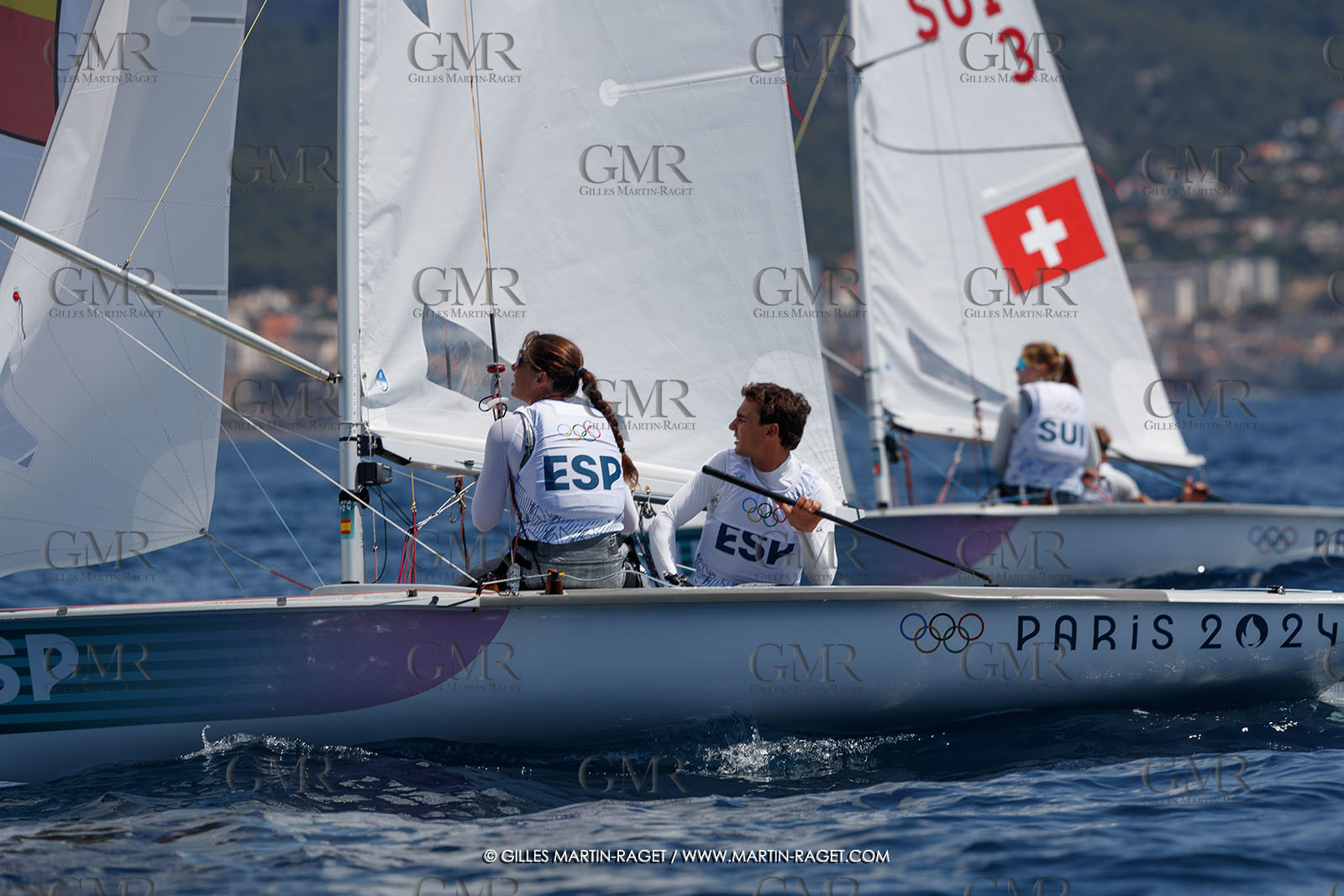 25 07 2024, Marseille (FRA), Paris 2024 Olympic Games, Sailing, Free trainings
