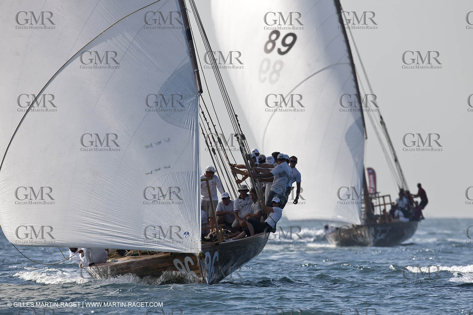 20 11 2010 - Dubai (UAE) - Dubai Louis Vuitton Trophy - Traditionnal dhow races for competing teams