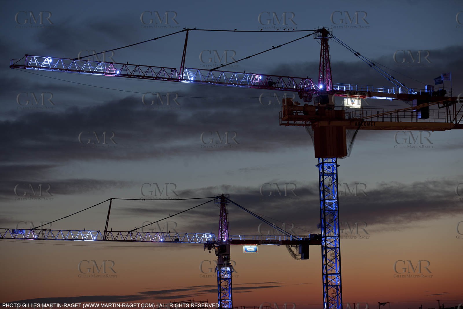 08 03 2012 - Marseille (FRA, 13) - Euromediterranée distrcit - CGA-CGM tower