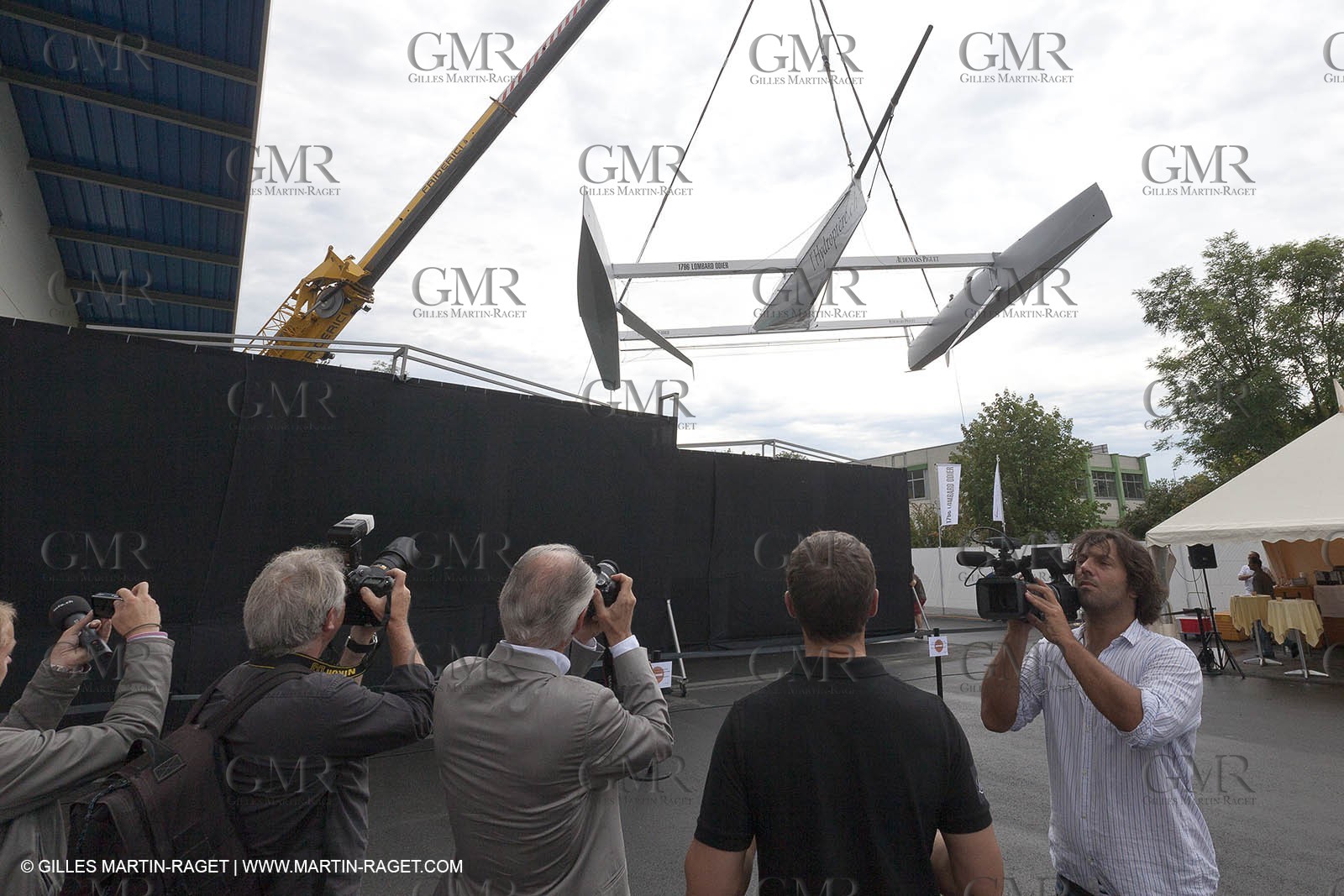 23 08 2010 - Ecublens (SUI) - L'Hydroptère.CH - Sortie de chantier