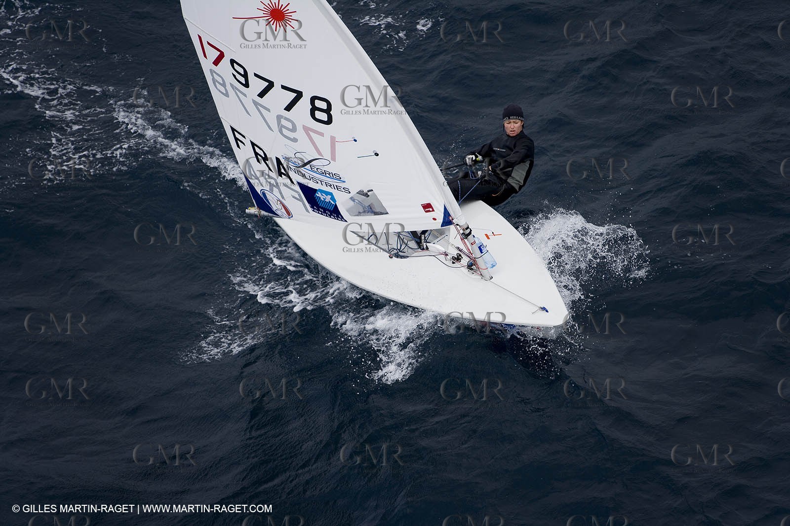 26 04 2007 - 2007 Semaine Olympique Française - Hyères (South of France) - Day 5 - Team France - Laser Radial - de Turckheim Sophie