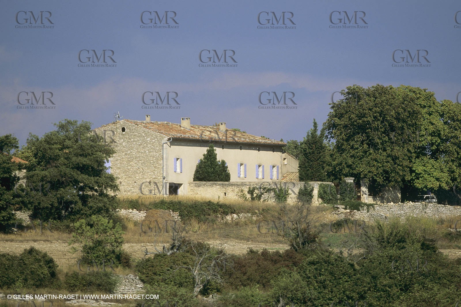 France, Provence, Mas, maison, propriétés, Vansorgues