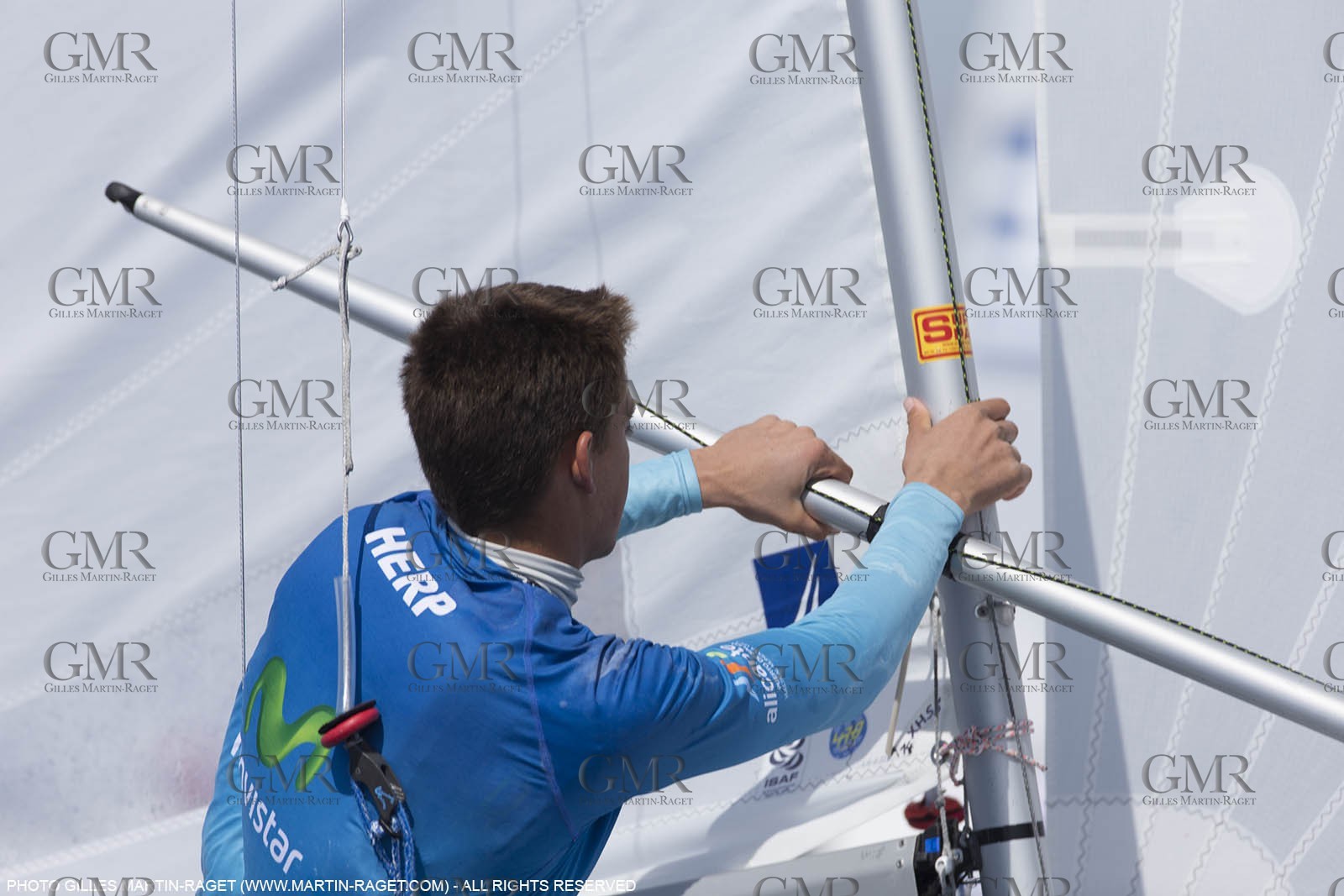 10 04 2015, Marseille (FRA), Yachting Club de la Pointe Rouge - Coupe Internationale de Printemps des 470, Day 3