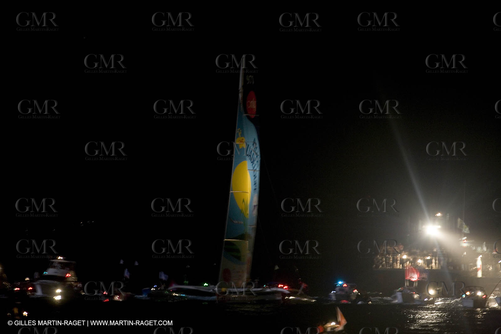 06 11 2006 - Pointe à Pitre Guadeloupe (FRA) - Arrivée Route du Rhum 2006 - Thelier Claude (Region Guadeloupe)