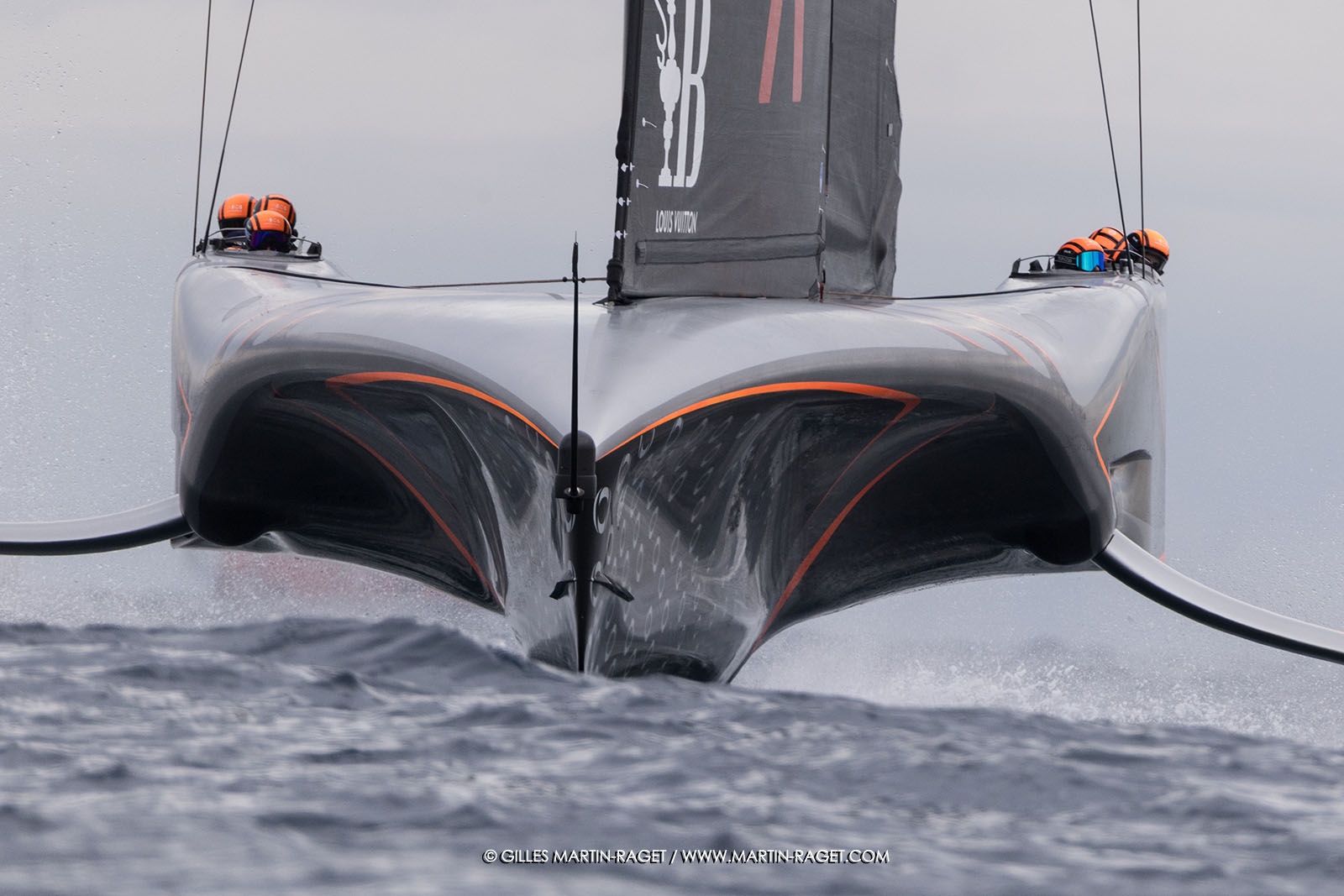 18 10 2024, Barcelona (ESP), Louis Vuitton 37th America's Cup, Final Match, Race Day 5, Race 7