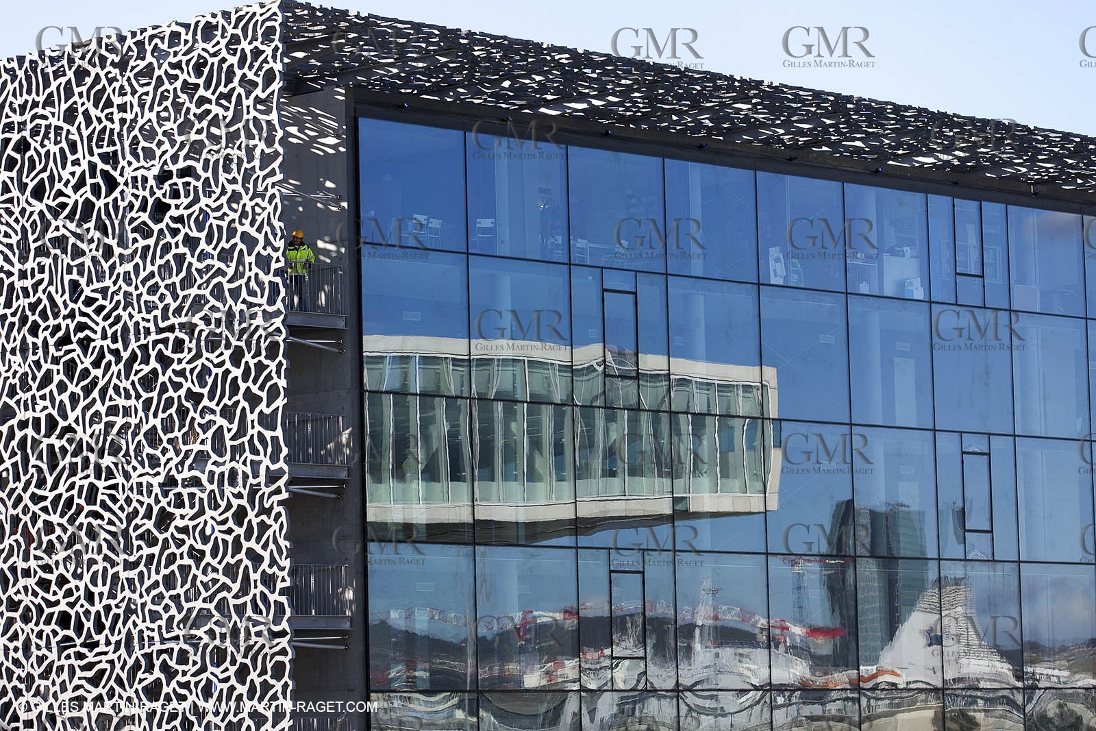 11 01 2013 - Marseille (FRA,13) - Marseille Provence 2013, European capital of Culture, J4 Esplanade, MUCEM Museum and Villa Mediterranée.