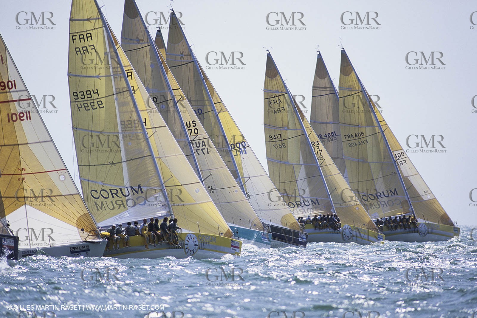 Sailing, Yacht Racing, Admiral's Cup, Cowes Week, Cowes (UK, IOW)
