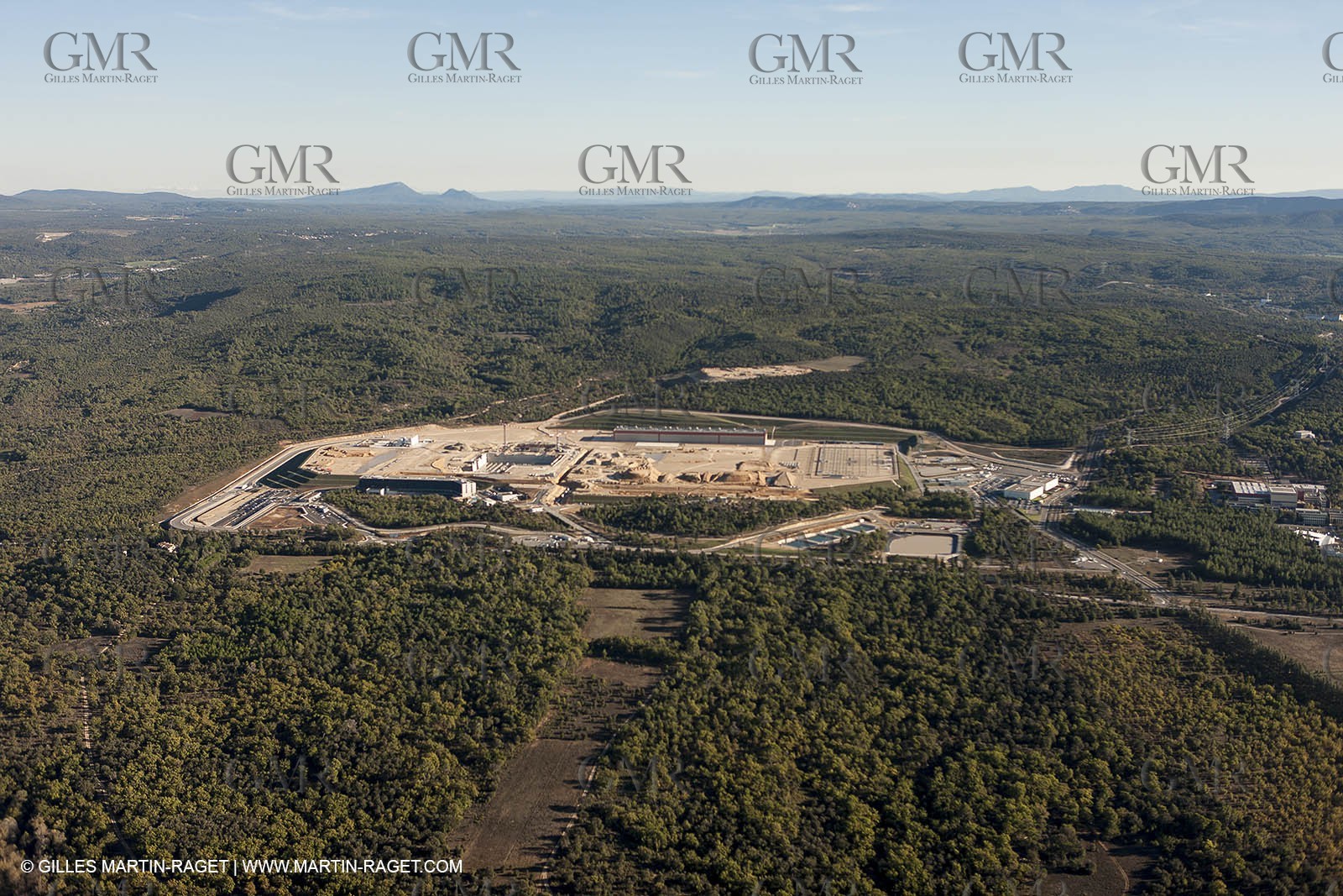29 10 2012 - Val de Durance (FRA, 84) - ITER project under work
