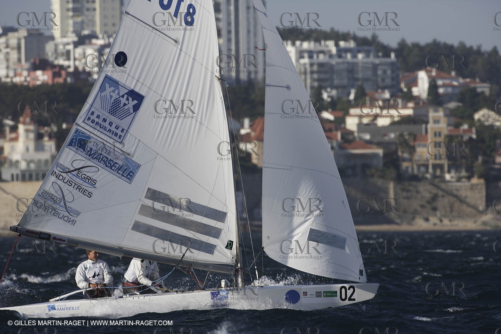 09-05-07 - ISAF SAILING WORLD CHAMPIONSHIPS - CASCAIS 2007 - DAY 6 - Star - FRANCE - Xavier Rohart   Pascal Rambeau