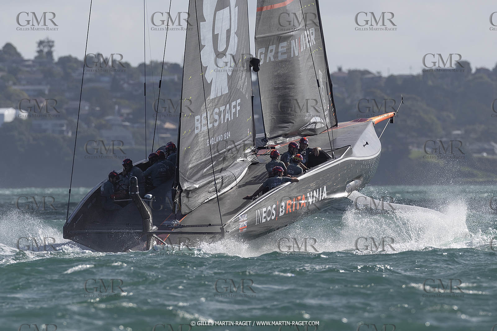 11 01 2021, Auckland (NZL), 36th America's Cup, Practice Racing