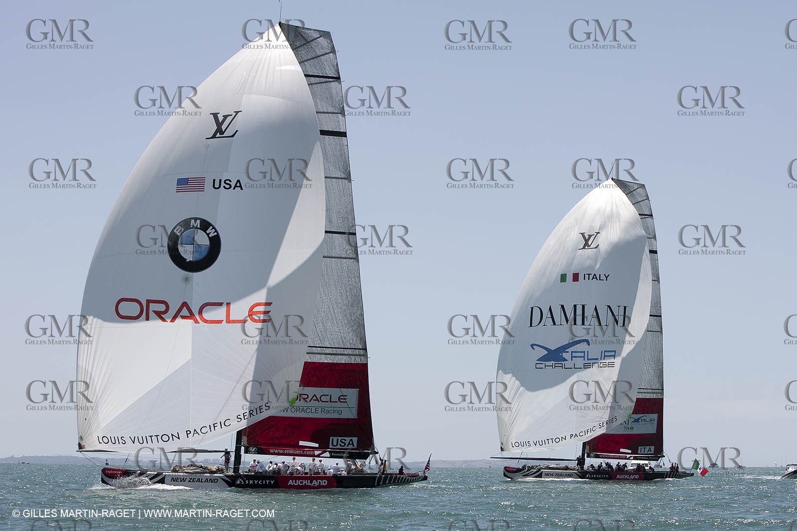 07 02 2009 - Auckland (NZL) -  Louis Vuitton Pacific Series -  Racing Day 7 - Round Robin 2