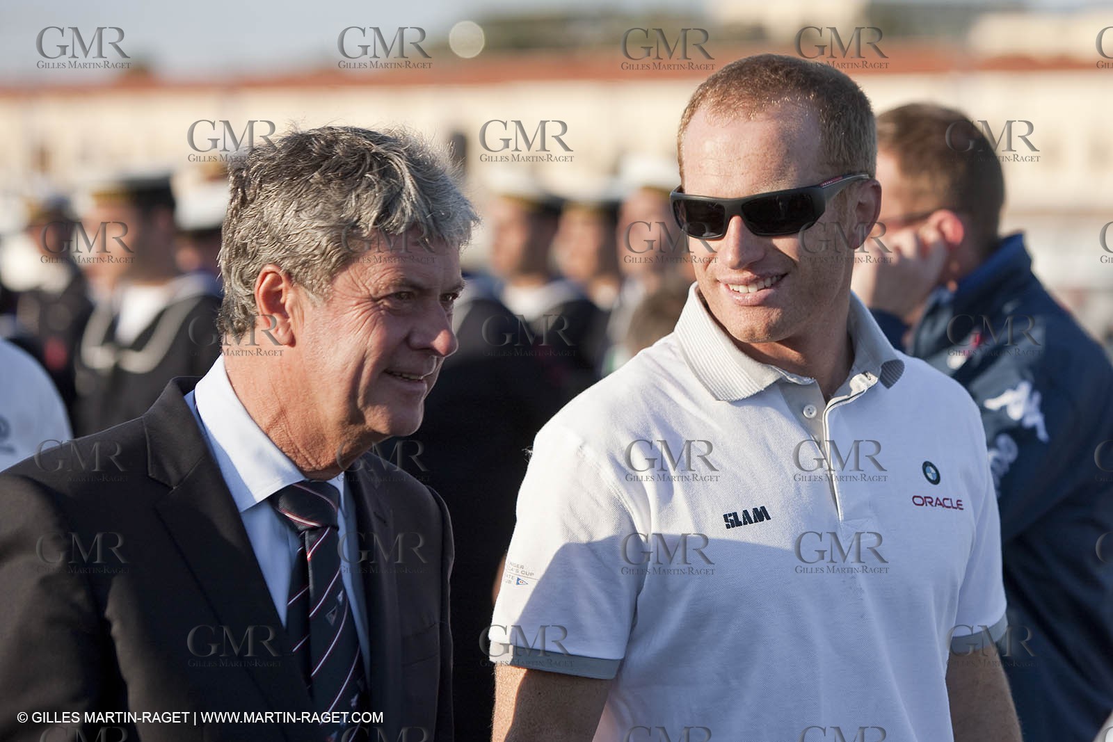19 05 2010 - La Maddalena (ITA, Sardinia) Louis Vuitton Trophy - BMW ORACLE Racing - Training