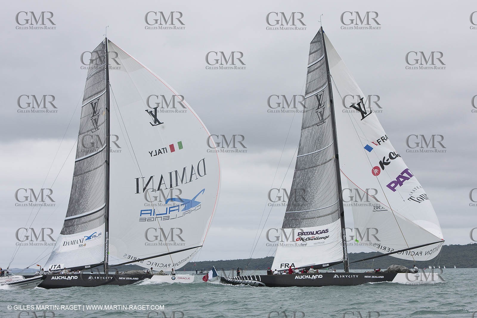 31 01 2009 - Auckland (NZL) -  Louis Vuitton Pacific Series -  Racing Day 2