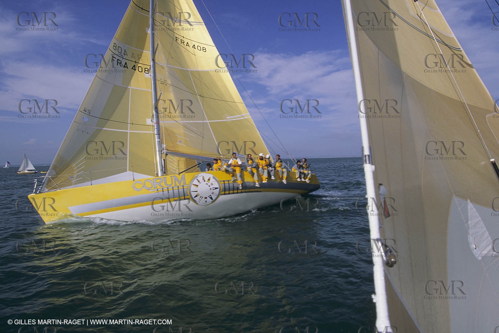 Sailing, Yacht Racing, Admiral's Cup, Cowes Week, Corum Sailing Team