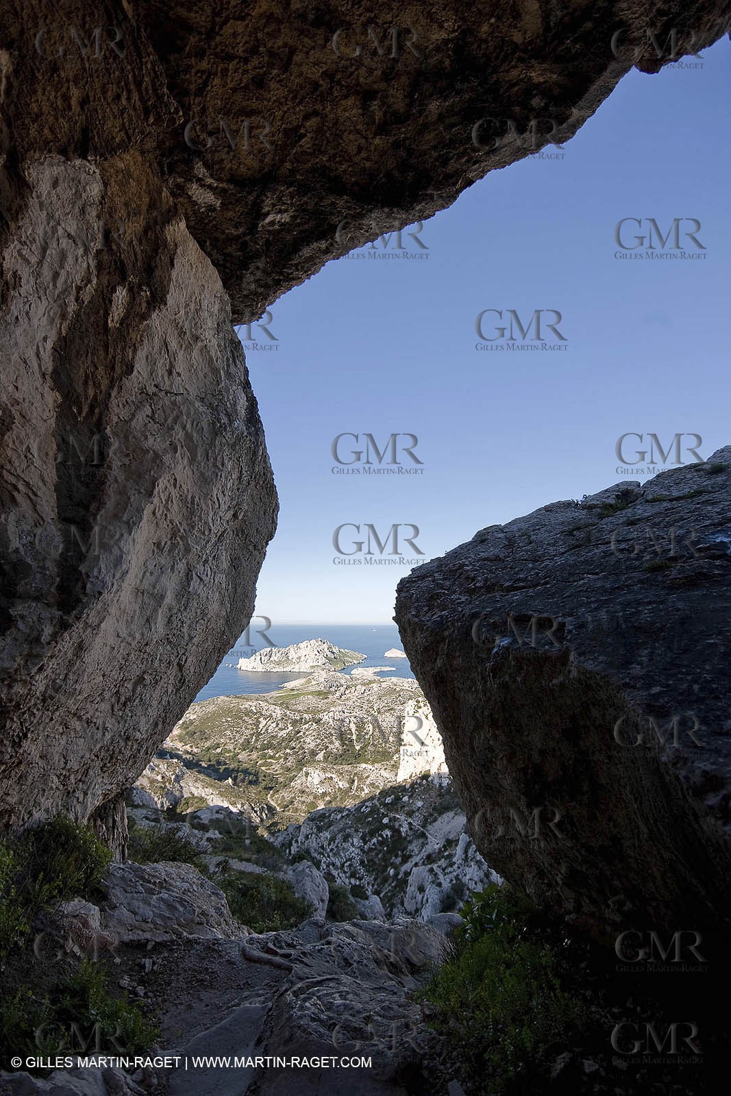 18 04 2009 - Marseille (FRA, 13) - Les Calanques - L'ours cave