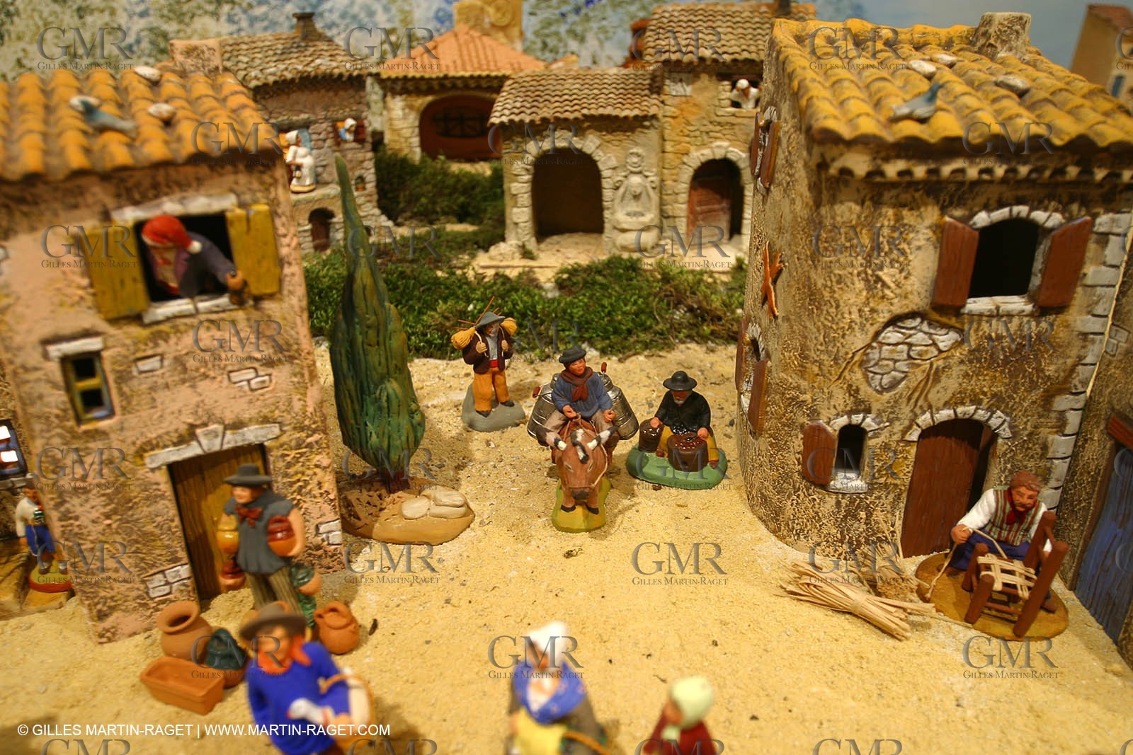 Great crib from les Saintes Maries de la mer (FRA, 13) for Christmas, December 2010