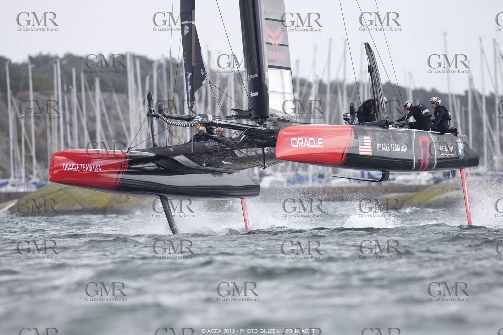 27 08 2015, Göthenburg, (SWE), 35th America's Cup, Louis Vuitton America's Cup World Series Göthenburg 2015, Tech Day,