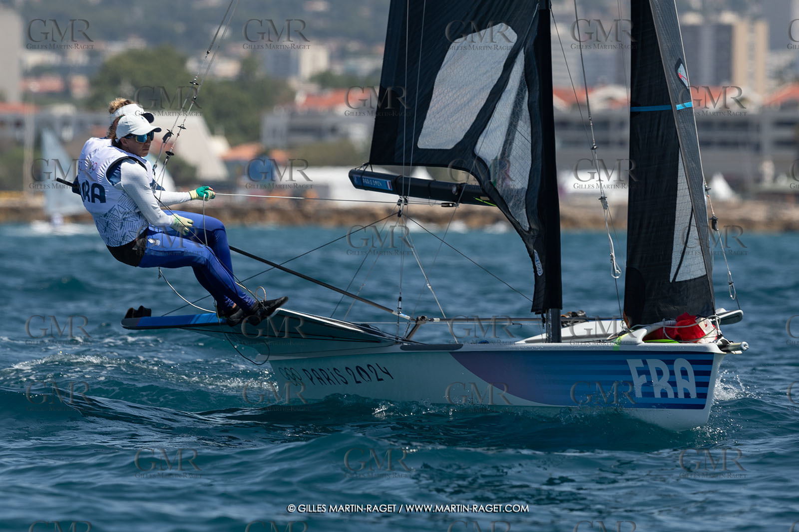 23 07 2024, Marseille (FRA), Paris 2024 Olympic Games, Sailing, Free trainings