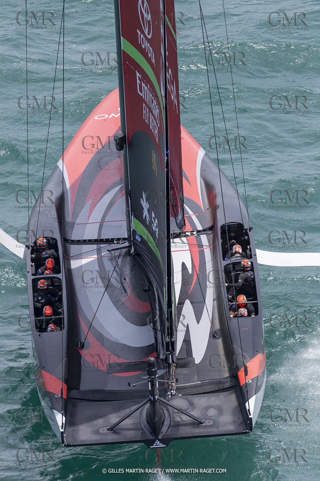 11 12 2020 - Auckland (NZL) - 36th America's Cup - Practice Sessions - Day 3 - Emirates Team New Zealand