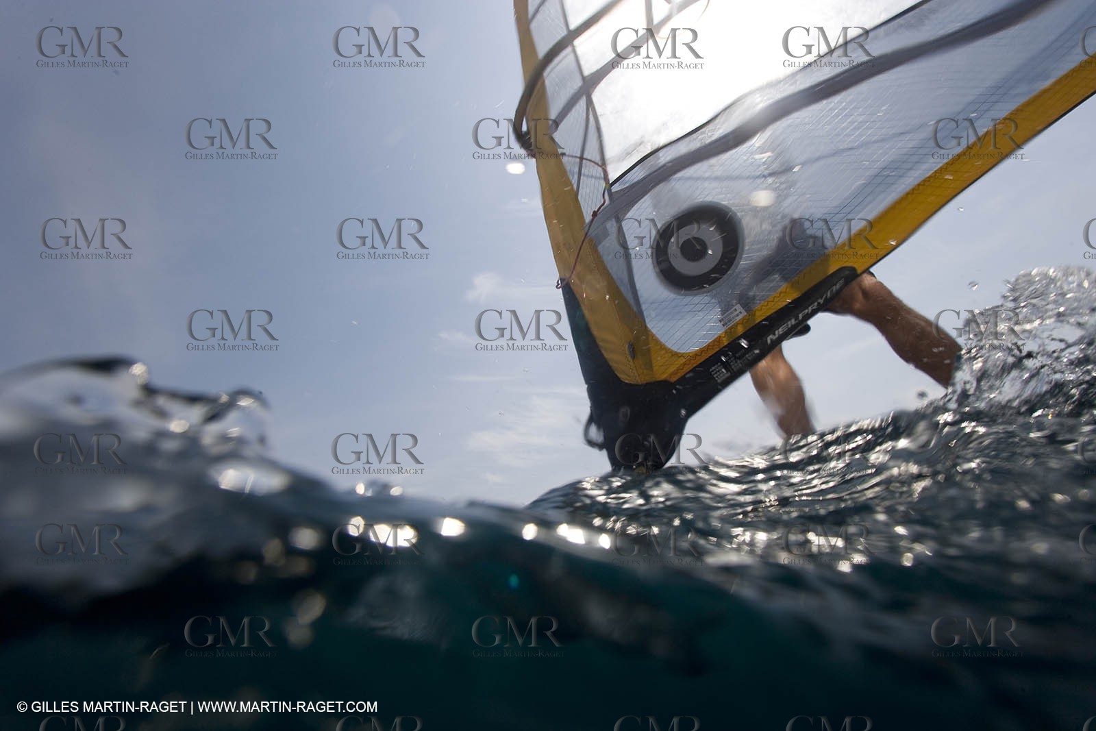 25 04 2007 - 2007 Semaine Olympique Française - Hyères (South of France) - Day 4 - Team France - RS:X - Samuel Launay
