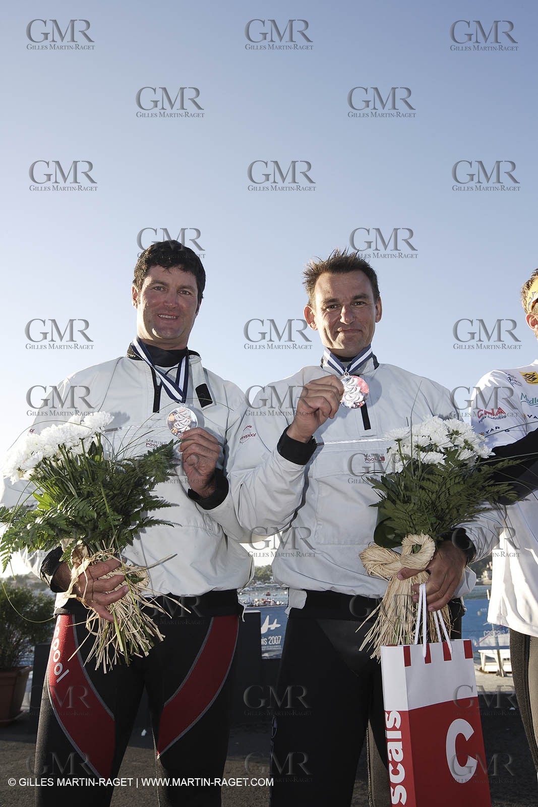 09-07-07 - ISAF SAILING WORLD CHAMPIONSHIPS - CASCAIS 2007 - DAY 6 - star - FRANCE - Xavier Rohart   Pascal Rambeau