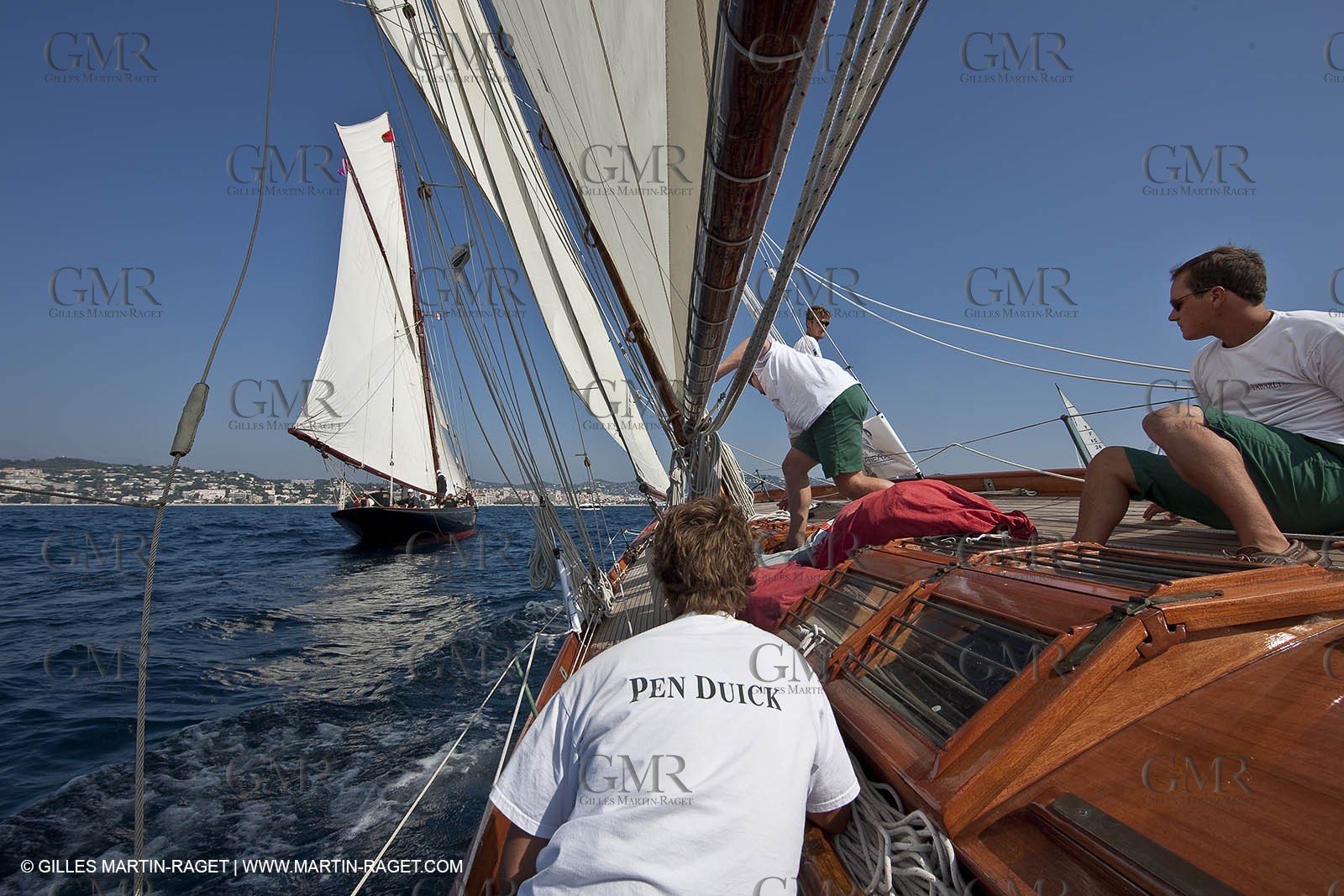 23 09 2009 - Cannes (FRA,83) - Régates Royales - Onboard Pen duick
