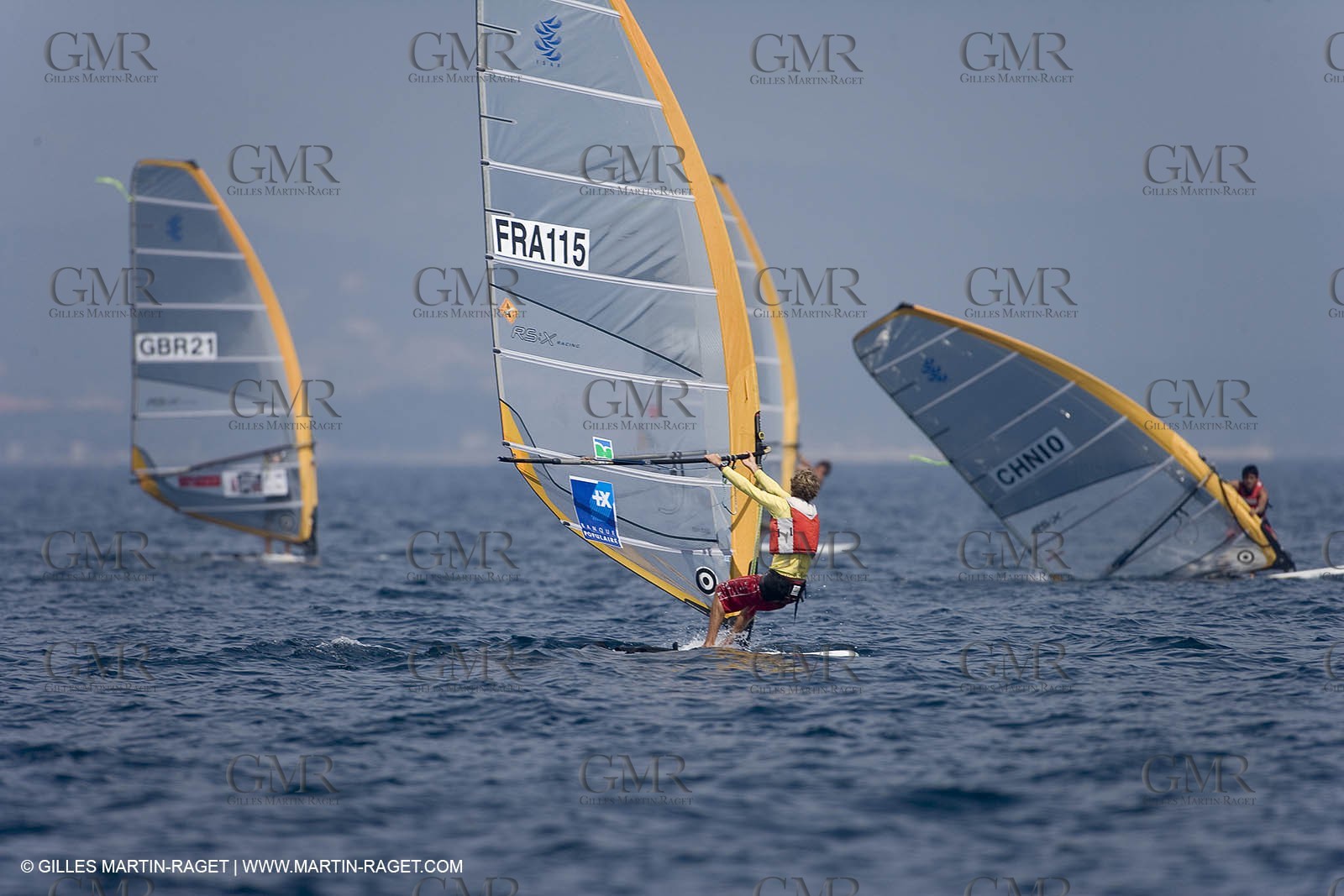 25 04 2007 - Semaine Olympique Française 2007 - Hyères - Jour 4 - Team France - RS:X