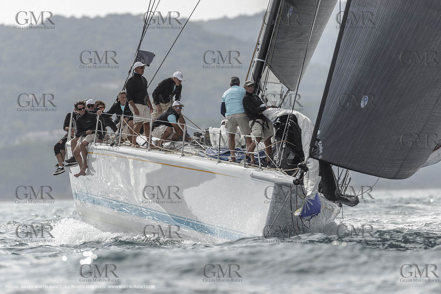 08 10 2020, Saint-Tropez (FRA,83), Les Voiles de Saint-Tropez  2020, Les Voiles Super Series, Race Day 3