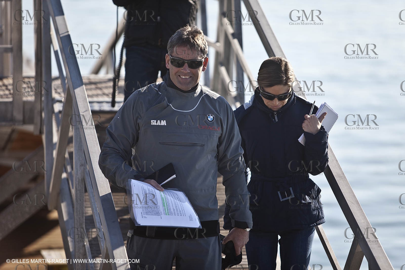 01 02 2010 - Valencia (ESP) - 33rd America's Cup - BMW ORACLE Racing -Training in Valencia