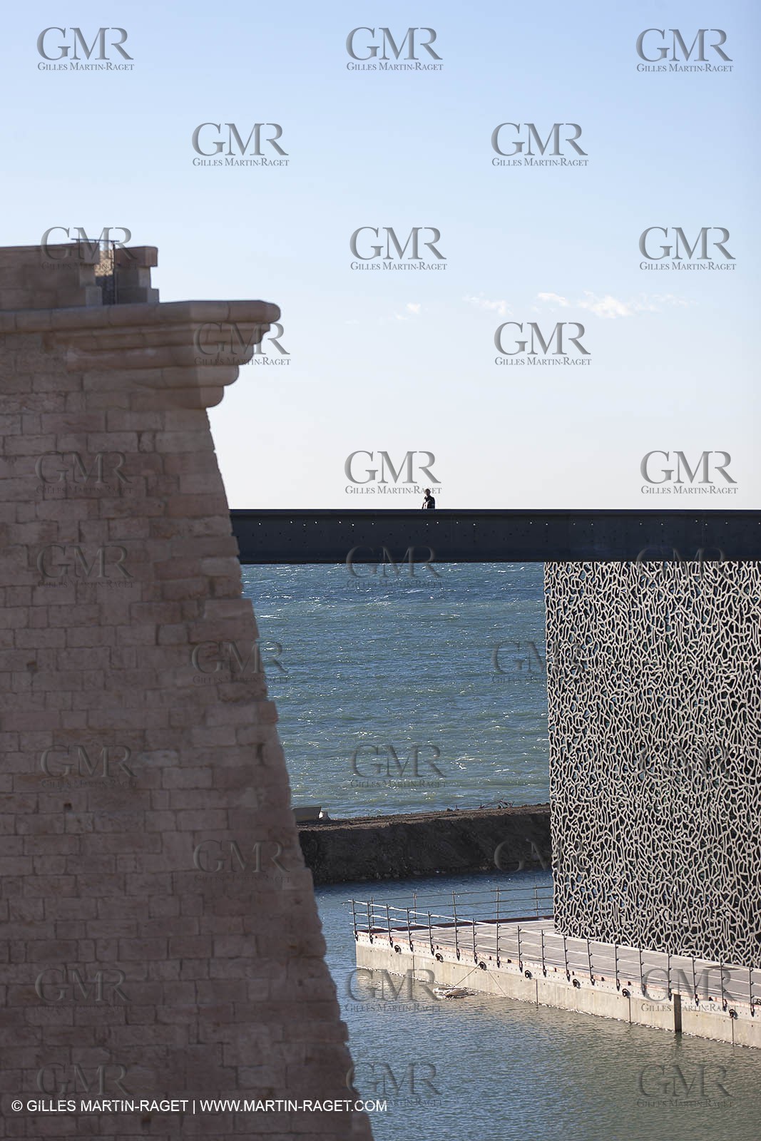 11 01 2013 - Marseille (FRA,13) - Marseille Provence 2013, European capital of Culture, J4 Esplanade, MUCEM Museum and Villa Mediterranée.