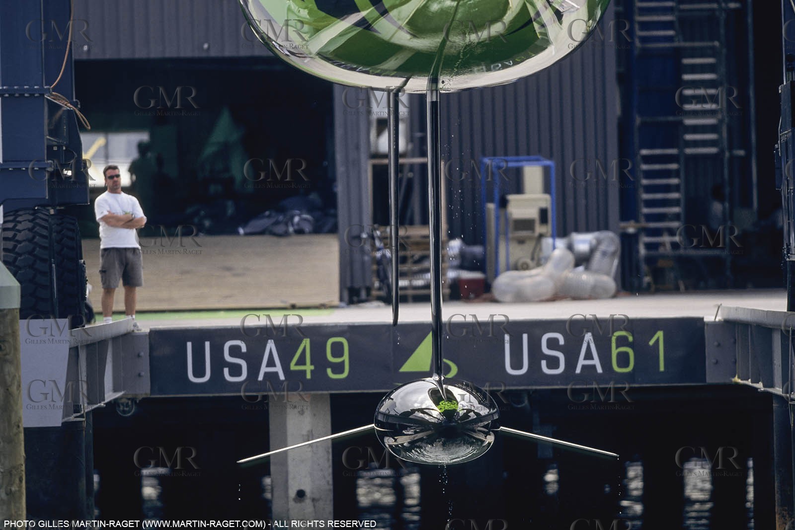 Yacht racing, 30th America's Cup 2000, Auckland (NZL), America One